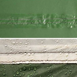 vidaXL Familietelt med tag Grøn og Hvid 576 x 325 x 213 cm