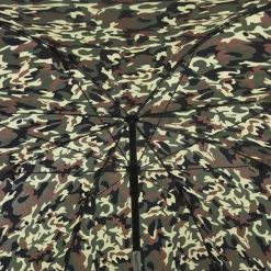 vidaXL Fisker Parasol Camouflage 240 x 210 cm Oxford polyester
