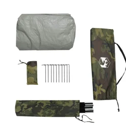vidaXL fisketelt vandtæt camouflage