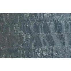 vidaXL flydende solopvarmet poolovertræk 450x220 cm PE sort og blå