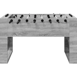 vidaXL Fodboldbord Grå Sonoma 146,5 x 74 x 85 cm Konstrueret træ