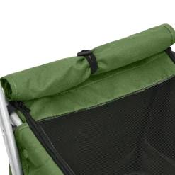 vidaXL foldbar hundeklapvogn 100x49x96 cm linned grøn