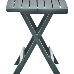 vidaXL foldbart havebord 45x43x50 cm plastik grøn