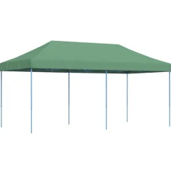 vidaXL foldbart pop up-festtelt 580x292x315 cm grøn