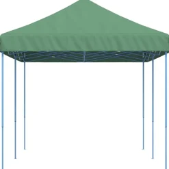 vidaXL foldbart pop up-festtelt 580x292x315 cm grøn
