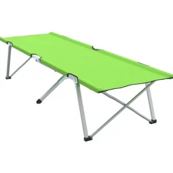 vidaXL Foldende Camping Seng Grøn 194 x 62,5 x 42,5 cm Oxford og Stål