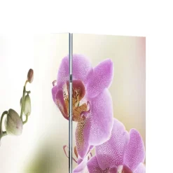 vidaXL foldeskærm rumdeler 120 x 170 blomstermotiv