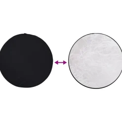 vidaXL fotostudiesæt med fotolampesæt + fotobaggrund og reflektor