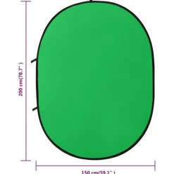 vidaXL fotostudiesæt med lampesæt og fotobaggrund