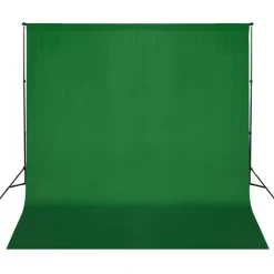 vidaXL fotostudiesæt med softbox-lamper og baggrund