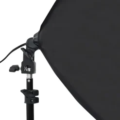 vidaXL fotostudiesæt med softbox-lamper og baggrund