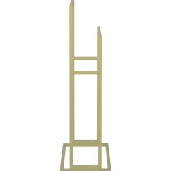 vidaXL fritstående håndklædeholder 48x24x78,5 cm jern guldfarvet