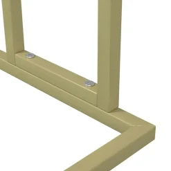 vidaXL fritstående håndklædeholder 48x24x78,5 cm jern guldfarvet
