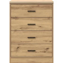 vidaXL Garageopbevaringsskab Håndværks eg 60x51x85 cm