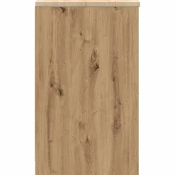 vidaXL Garageopbevaringsskab Håndværks eg 30x51x85 cm