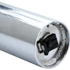 vidaXL Gas-cylinder til kontorstol Krom 307-447 mm Jern