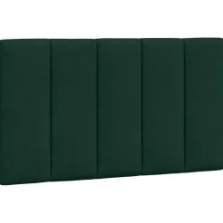 vidaXL gavlpude Hanko 80 cm velour mørkegrøn