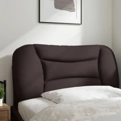 vidaXL gavlpude Hvar 80 cm stof mørkebrun