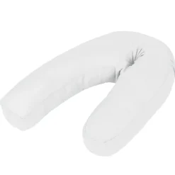 vidaXL graviditetspude J-form 54x(36-43) cm hvid