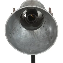 vidaXL gulvlampe 35x35x65/95 cm 25 W E27 vintagesølv