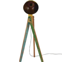vidaXL gulvlampe 45x45x120 cm 25 W E27 flerfarvet