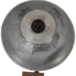 vidaXL gulvlampe 45x45x120 cm 25 W E27 vintagesølv