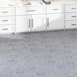 vidaXL Gulvplanker 36 pcs Cement Grå 5,02 m² PVC