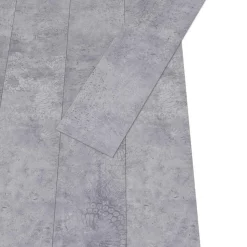 vidaXL Gulvplanker 36 pcs Cement Grå 5,02 m² PVC