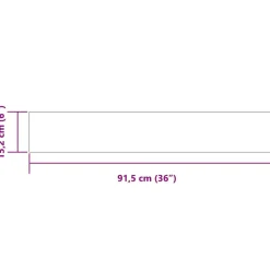vidaXL Gulvplanker 36 pcs Flerfarvet 5,02 m² PVC