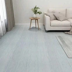vidaXL Gulvplanker 55 pcs Grøn 5,11 m² PVC