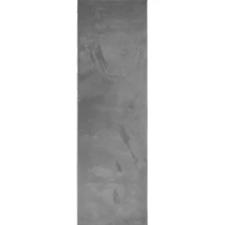 vidaXL gulvtæppe OVIEDO 80x250 cm kort luv antracitgrå