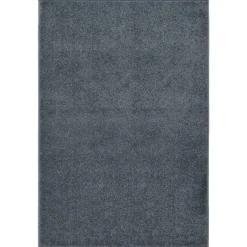 vidaXL gulvtæppe 160x230 cm kort luv antracitgrå