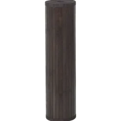 vidaXL gulvtæppe 60x100 cm rektangulær bambus mørkebrun