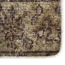 vidaXL gulvtæppe 80x150 cm vaskbart patchworkdesign