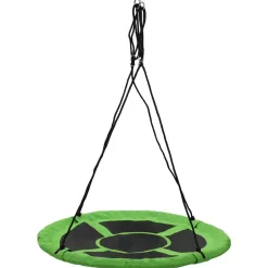 vidaXL gynge 110 cm 100 kg grøn