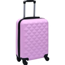 vidaXL hardcase-kuffert ABS pink