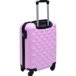 vidaXL hardcase-kuffert ABS pink