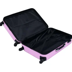 vidaXL hardcase-kuffert ABS pink