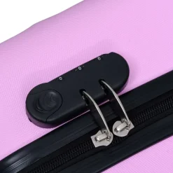 vidaXL hardcase-kuffert ABS pink