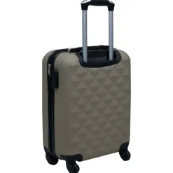 vidaXL hardcase-kuffert ABS antracitgrå