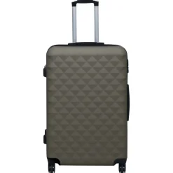 vidaXL hardcase-kuffert ABS antracitgrå