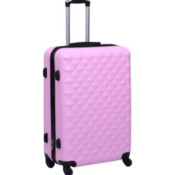 vidaXL hardcase-kuffert ABS pink