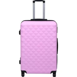vidaXL hardcase-kuffert ABS pink