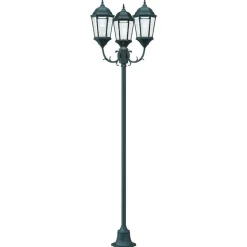 vidaXL Have Lys Vintage Børstet Grøn 57 x 49 x 241 cm