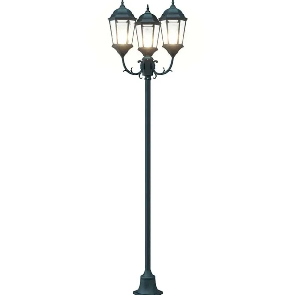 vidaXL Have Lys Vintage Børstet Grøn 57 x 49 x 241 cm