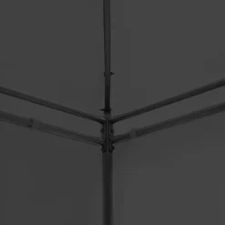 vidaXL havepavillon 600x298x270 cm antracitgrå