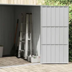 vidaXL haveskur 195x198x159 cm galvaniseret stål grøn