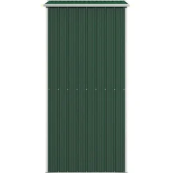 vidaXL haveskur 192x108x223 cm galvaniseret stål grøn