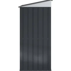 vidaXL Haveskure Antracit 137 x 81 x 180 cm Metal