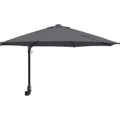 vidaXL Havesol Antracit 248 x 248 x 148 cm Polyester og Stål